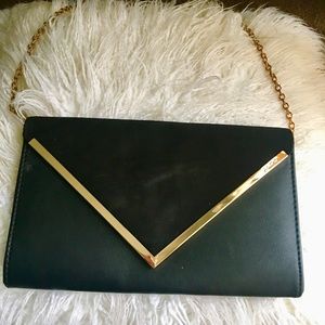 ALDO Suede Clutch Purse